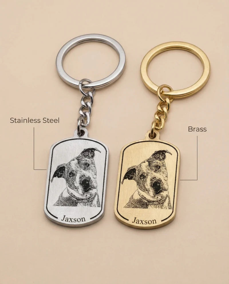 Dogtag Keychain