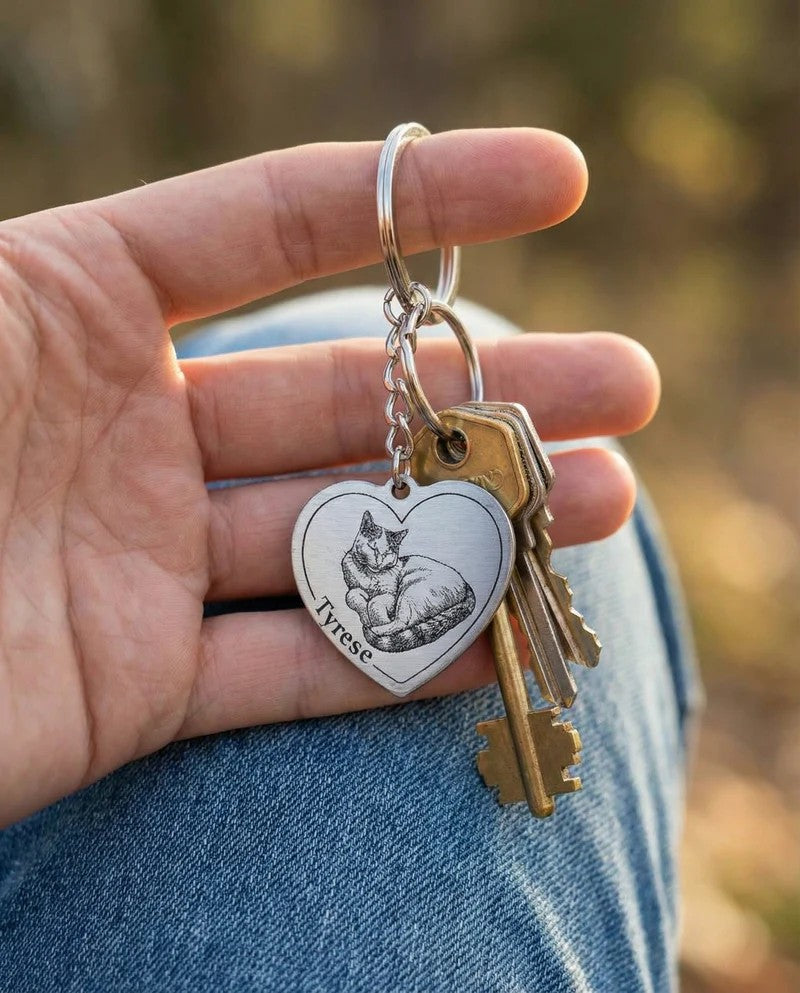 Heart Keychain